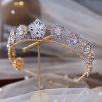 Stunning Crystal Bridal Tiaras Headpieces Evening Hair Accessories