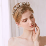 Stunning Crystal Bridal Tiaras Headpieces Evening Hair Accessories