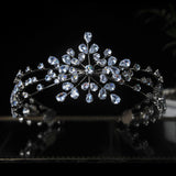 Gorgeous Cubic Zircon Wedding Crowns Headbands Crystal Headpieces