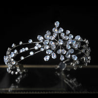 Gorgeous Cubic Zircon Wedding Crowns Headbands Crystal Headpieces