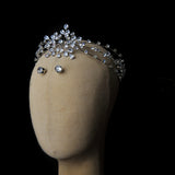 Gorgeous Cubic Zircon Wedding Crowns Headbands Crystal Headpieces