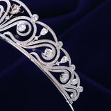 Elegant Zircon Bridal Tiara Crown Bridal Hairbands Wedding Hair Accessories TR0214