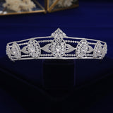 New Arrival Fabulous Crystal Wedding Hair Accessories Bride Zircon Crown Headdress Bridal Hair Jewelry TR0454