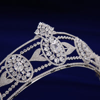 New Arrival Fabulous Crystal Wedding Hair Accessories Bride Zircon Crown Headdress Bridal Hair Jewelry TR0454