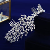 Elegant Cubic Zircon Brides Crowns Tiaras Wedding Headpieces Hair Accessories TR0476