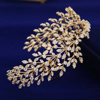 Elegant Cubic Zircon Brides Crowns Tiaras Wedding Headpieces Hair Accessories TR0476