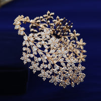 Fashion Princess Cubic Zircon Brides Crowns Tiaras Wedding Headpieces Hair Accessories TR0477