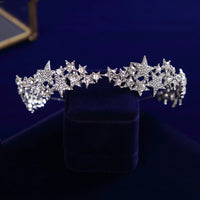 Sparkling Bridal Tiaras Hairbands Crystal Headband Wedding Hair Accessory TR1051