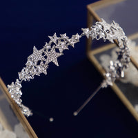 Sparkling Bridal Tiaras Hairbands Crystal Headband Wedding Hair Accessory TR1051