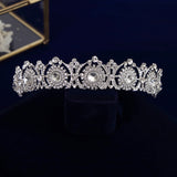 Fabulous Silver Bridal Tiaras Hairbands Crystal Headband Wedding Hair Accessory