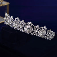 Fabulous Silver Bridal Tiaras Hairbands Crystal Headband Wedding Hair Accessory