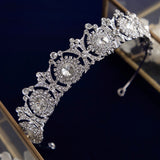 Fabulous Silver Bridal Tiaras Hairbands Crystal Headband Wedding Hair Accessory