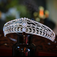 Elegant Plated Crystal Bridal Tiara Crowsn Headpieces Prom Hair Accessory TR1065