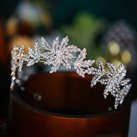 Sparkling Plated Crystal Bridal Headband Tiara Headpieces Wedding Hair Accessory TR1066