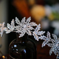 Sparkling Plated Crystal Bridal Headband Tiara Headpieces Wedding Hair Accessory TR1066