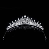 Gorgeous Oversize Zircon Bridal Tiaras Crowns Crystal Evening Headpieces Wedding Hair Accessory TR16270