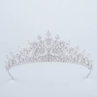 Gorgeous Oversize Zircon Bridal Tiaras Crowns Crystal Evening Headpieces Wedding Hair Accessory TR16270