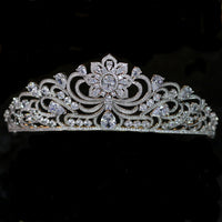 Vintage Cubic Zircon Brides Crowns Tiaras Wedding Headpieces Hair Accessories TR16419