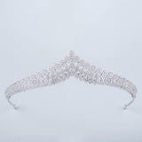 Simeple Full Zircon Bridal Tiaras Crowns Crystal Evening Headpieces Wedding Hair Accessory TR17909