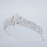 Fashion Princess Full Zircon Bridal Tiaras Crowns Crystal Headpieces Wedding Hair Accessory TR90007