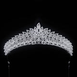 Fashion Princess Full Zircon Bridal Tiaras Crowns Crystal Headpieces Wedding Hair Accessory TR90007