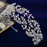 Stunning CZ Crystal Tiaras Crowns Headpieces Wedding Headbands