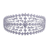 European CZ Zircon Crystal Headbands Wedding Hair Accessory TS054