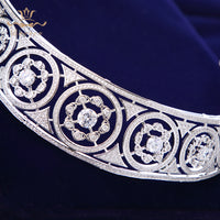 Full Zircon Sparkling Brides Crowns Tiaras Plated Silver Crystal Wedding Dresses Hair Accessories asw0860