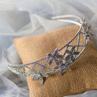 Sparkling Clear Crystal Woman Headbands Crystal Tiara Headpieces asw7319