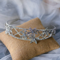 Sparkling Clear Crystal Woman Headbands Crystal Tiara Headpieces asw7319